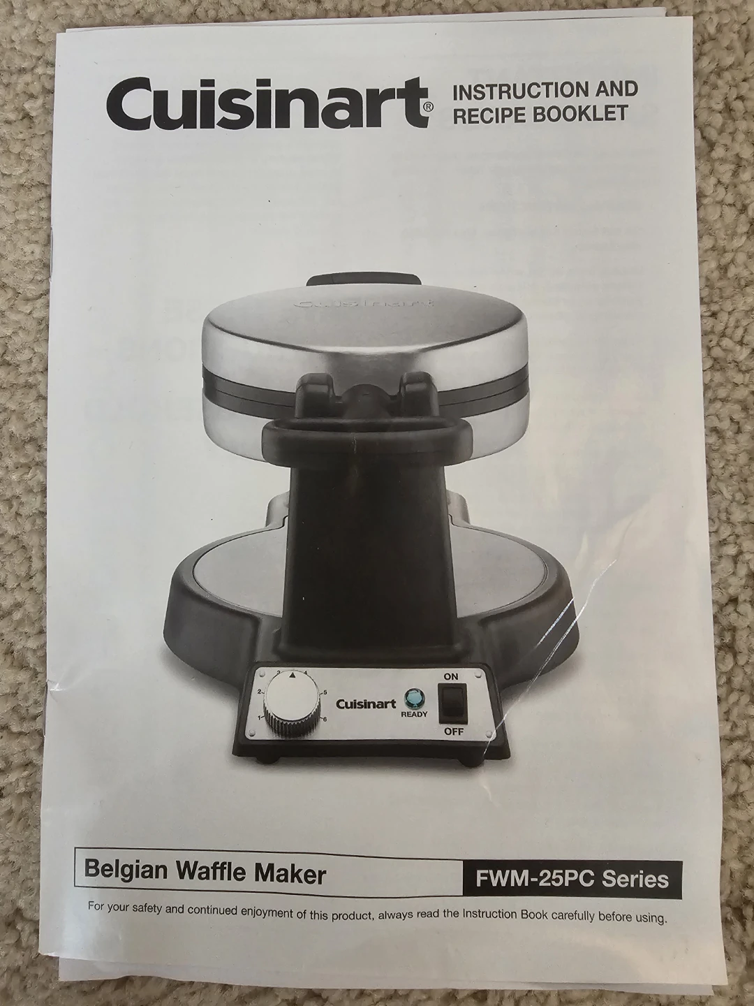 Cuisinart Belgian waffle maker - photo 2