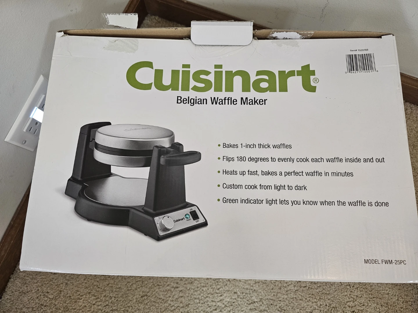 Cuisinart Belgian waffle maker - photo 3
