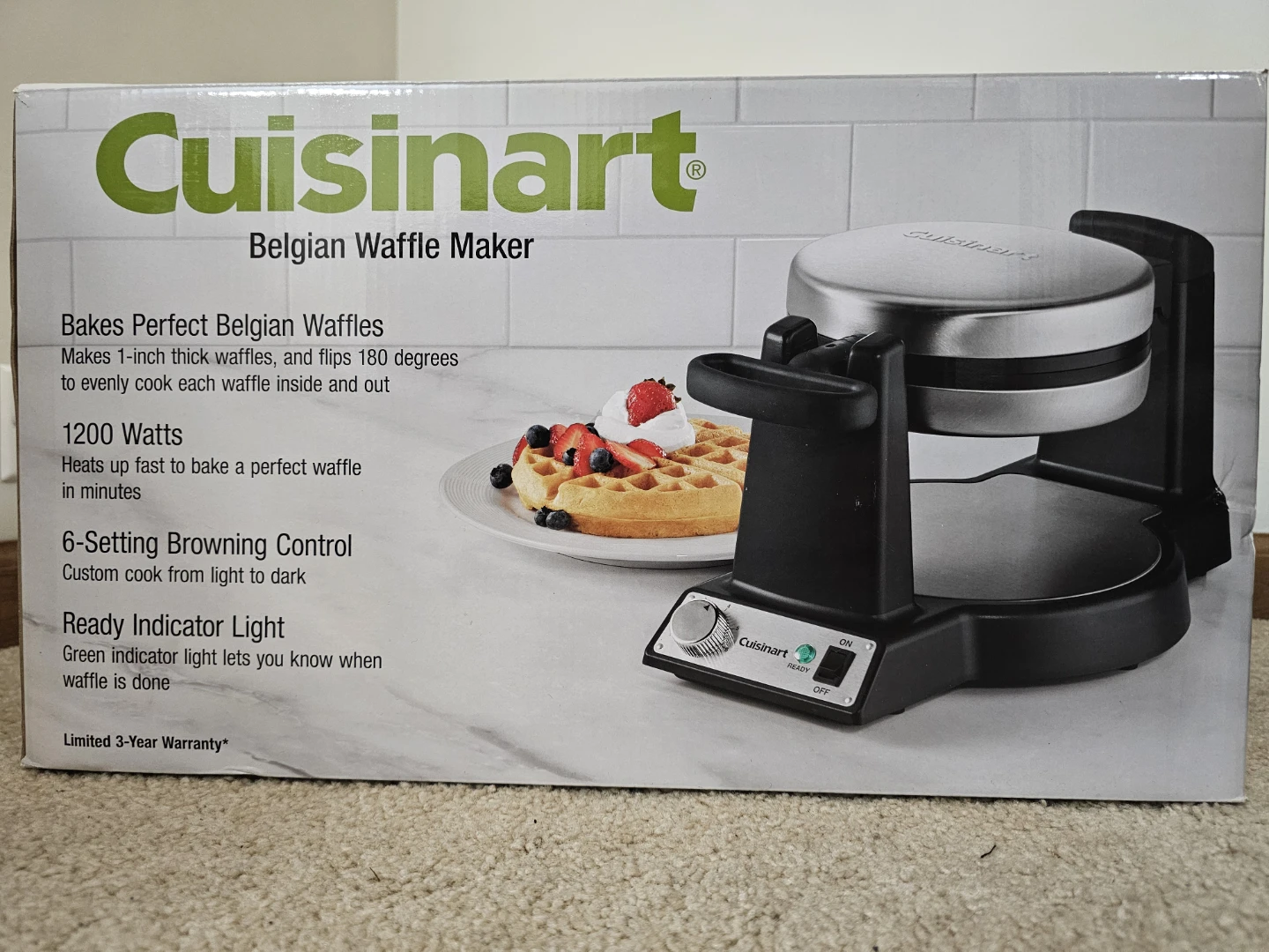 Cuisinart Belgian waffle maker - photo 5