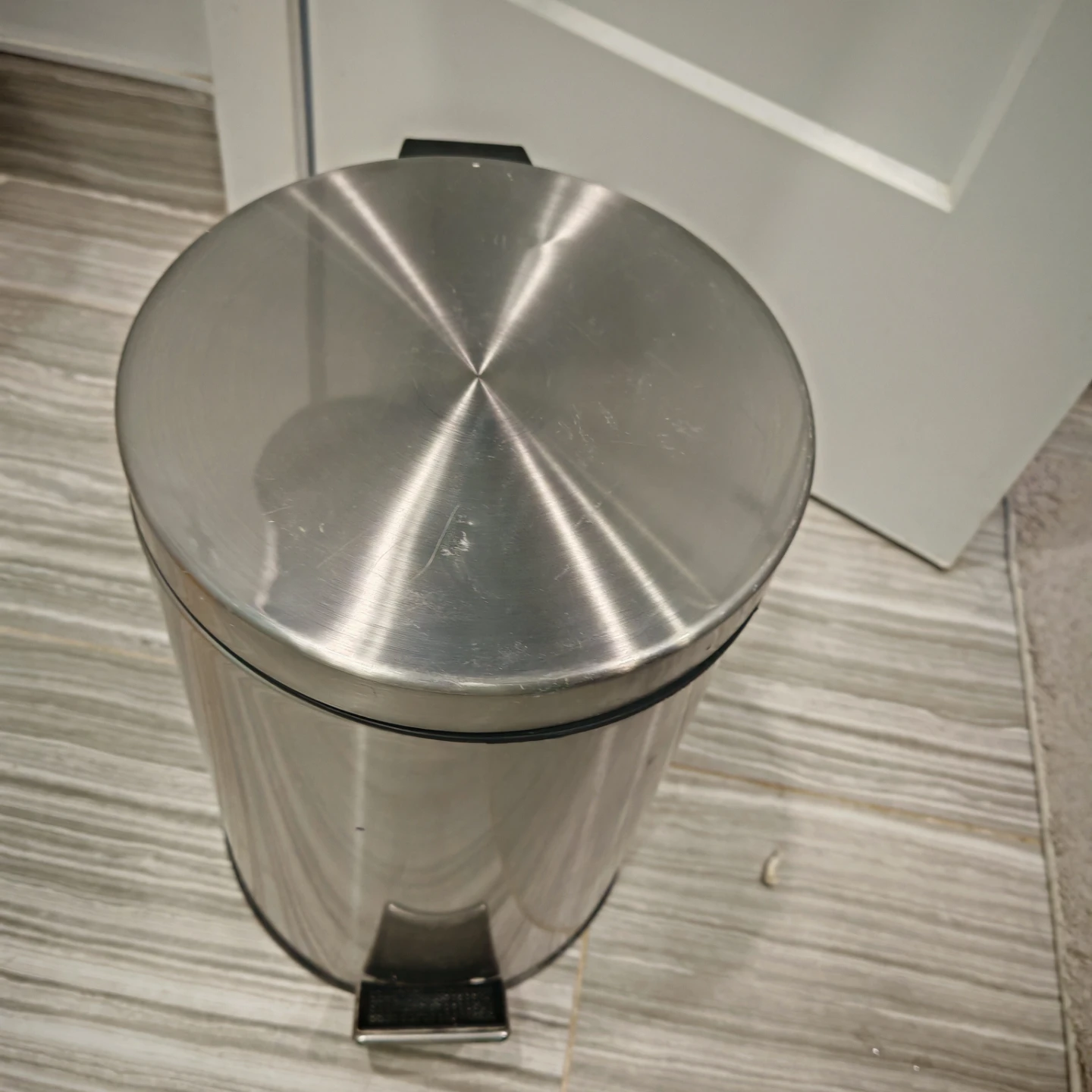 Stainless Steel Step Trash Can - photo 2