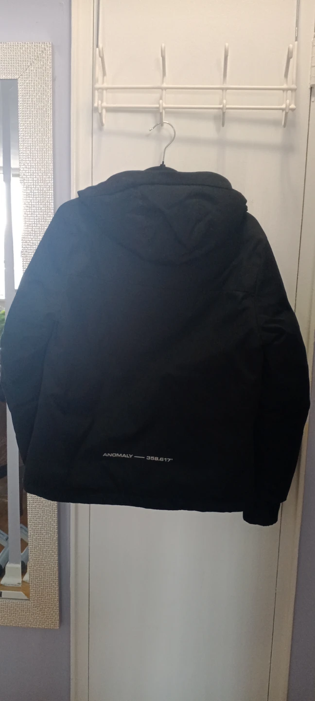 Fingercroxx Black Puffer Jacket - Size S - photo 5