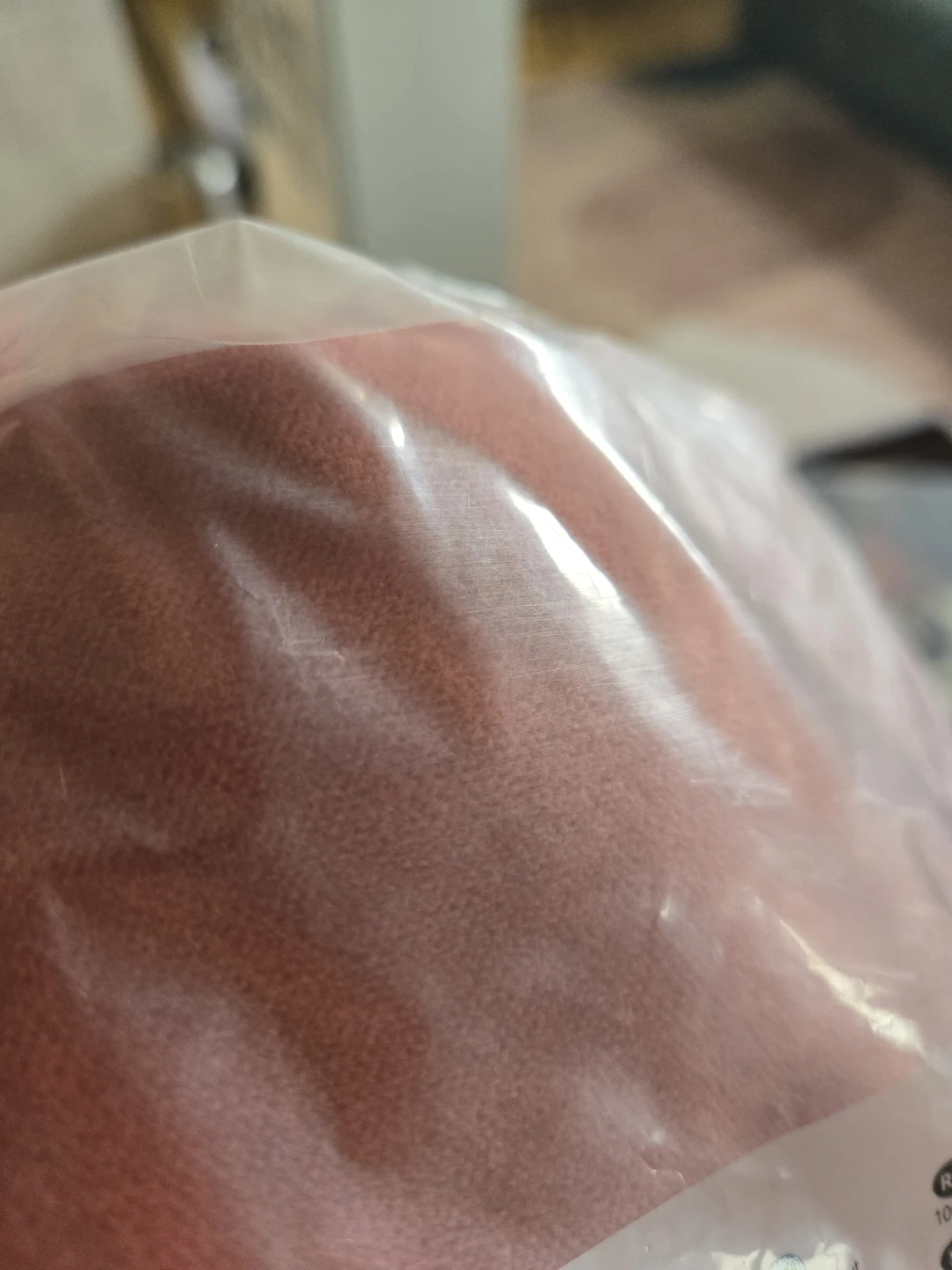 Pink Velvet Cushion Cover 50x50 cm (IKEA - Sanela) - photo 2