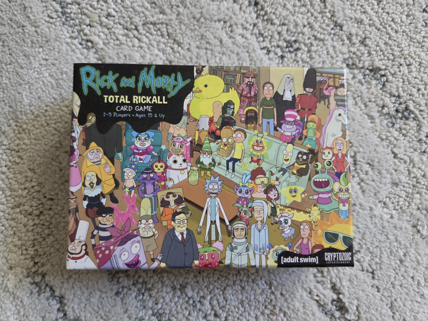 Rick and Morty Total Rickall Card Game