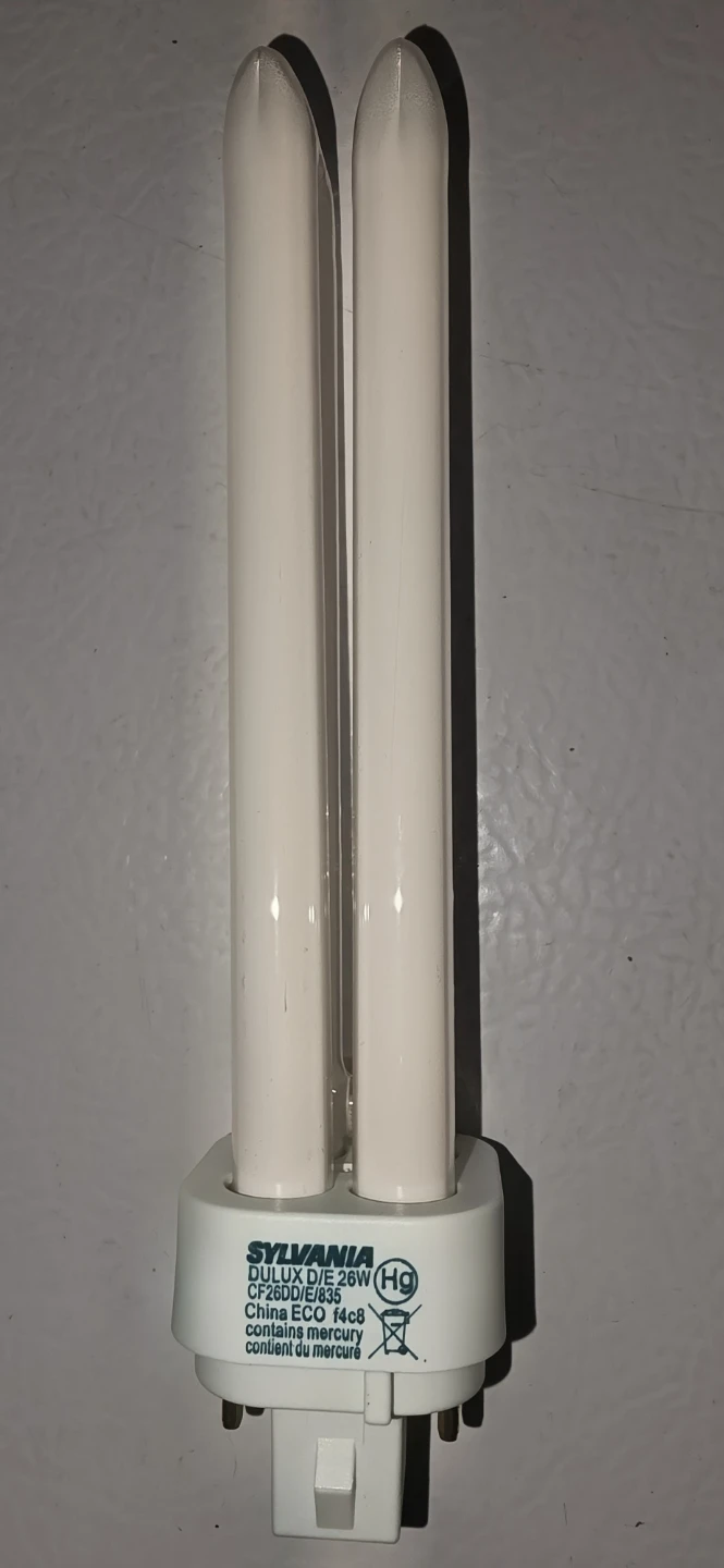 (8 Pack)Sylvania Dulux D/E 26W Compact Fluorescent Bulb - photo 3