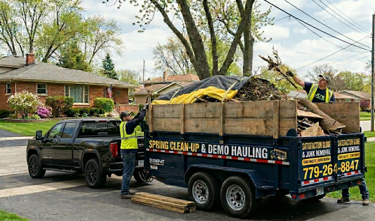 Dump Trailer Rental - Spring Clean-Up & Demo Hauling