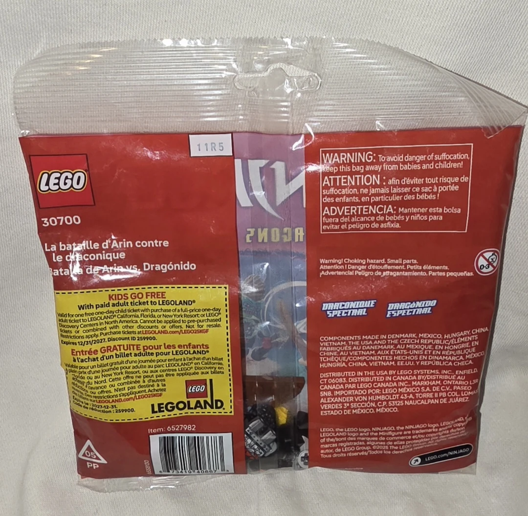 LEGO Ninjago Arin vs. Dragonian Battle Set 30700 - photo 2