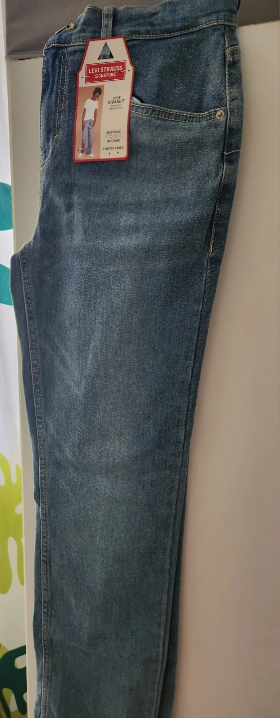 Levi Strauss Signature Boys Straight Jeans Size 16 - photo 2