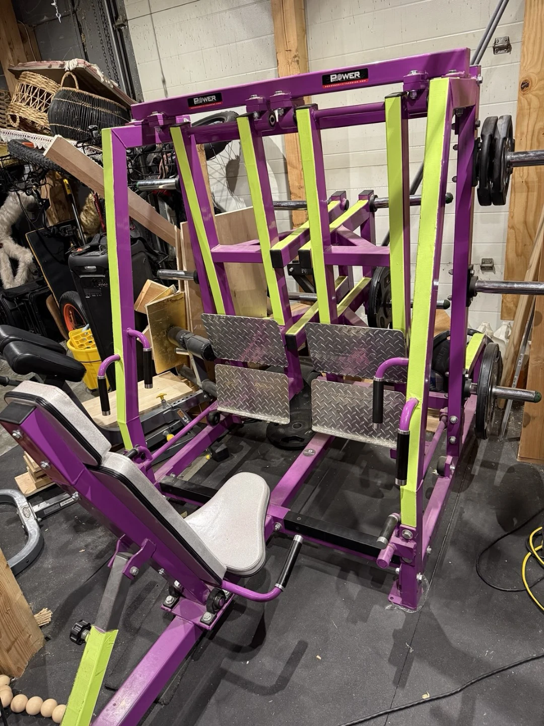 Power Body #1368 Unilateral Seated Leg Press