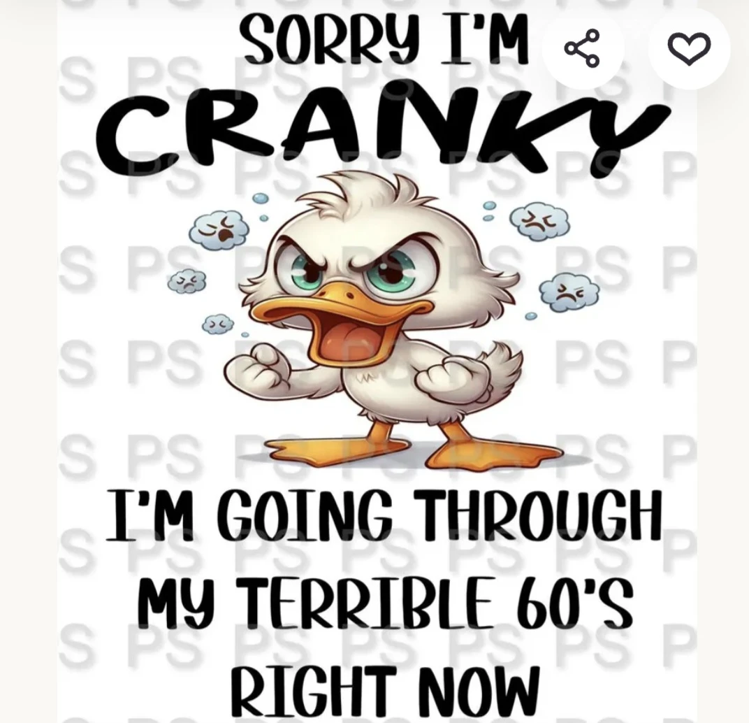 White Tank Top "Sorry I'm Cranky" - photo 2