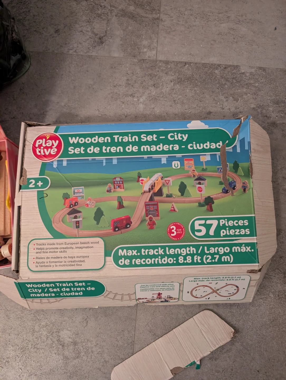 Wooden Train Set