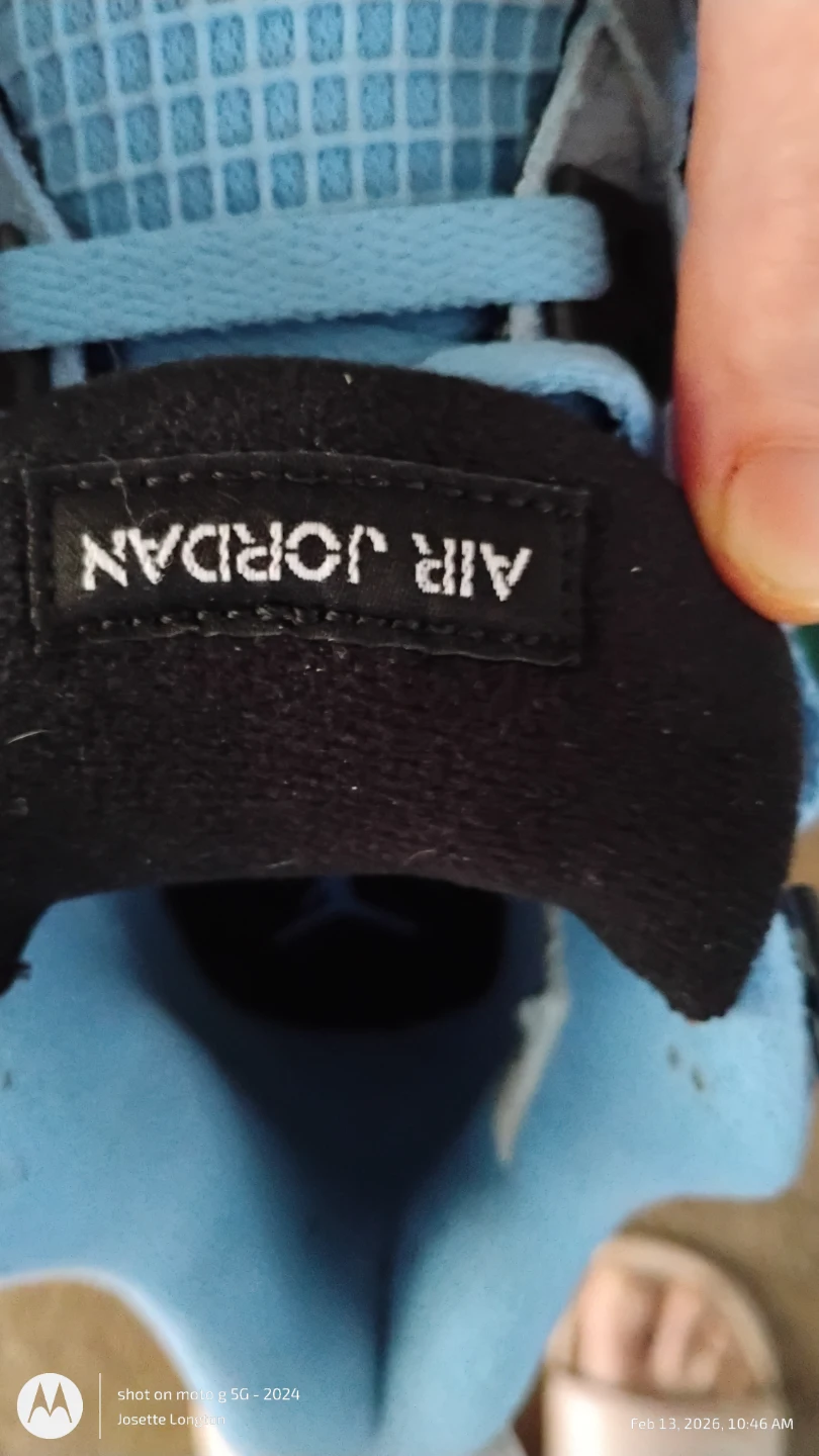Air Jordan 4 Retro (GS) 'University Blue'🌱 - photo 3