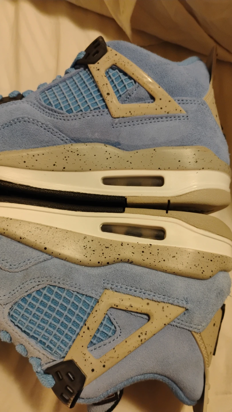Air Jordan 4 Retro (GS) 'University Blue'🌱 - photo 4