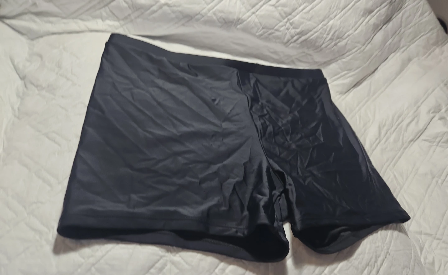 Black Swim Trunks - Size Large