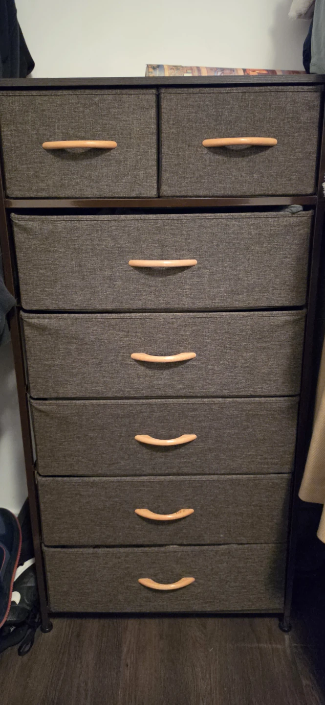 7-Drawer Fabric Dresser