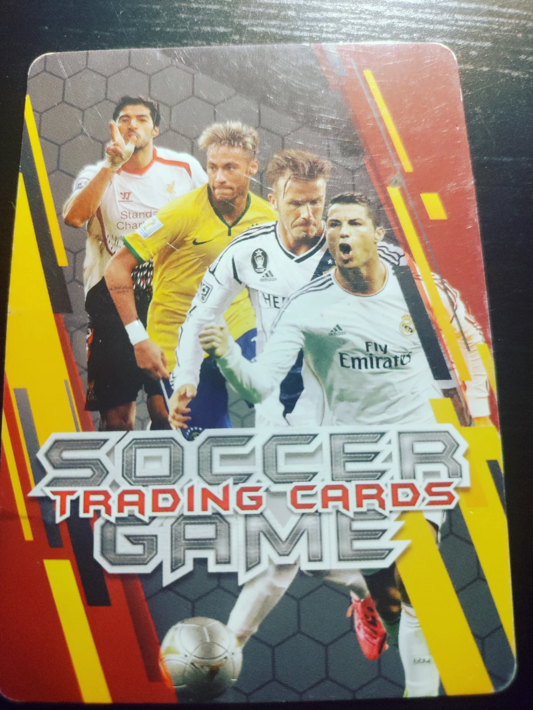 David Beckham Soccer Trading Card - photo 4