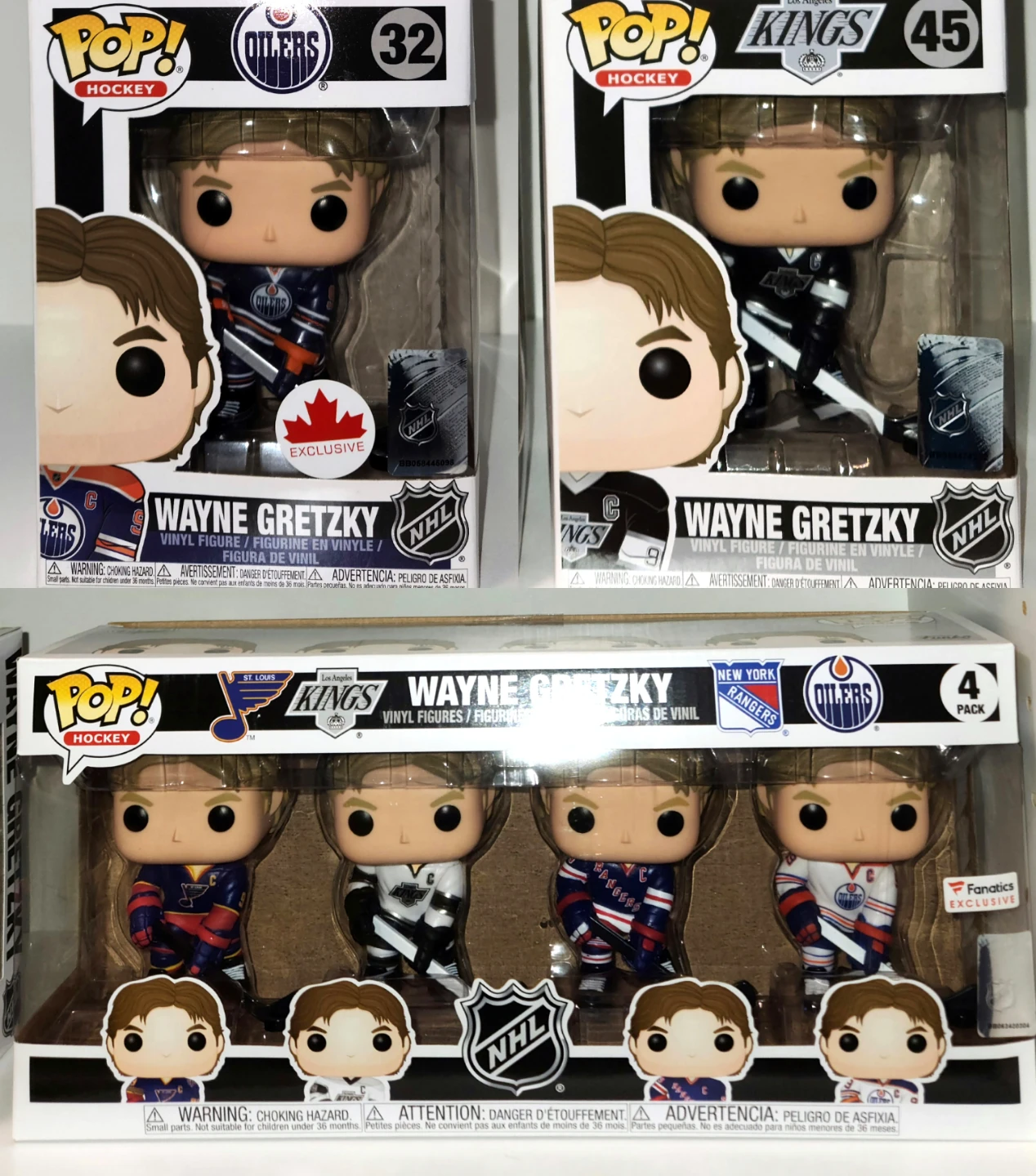 Pick Up Wayne Gretzky Funko Pop Bundle