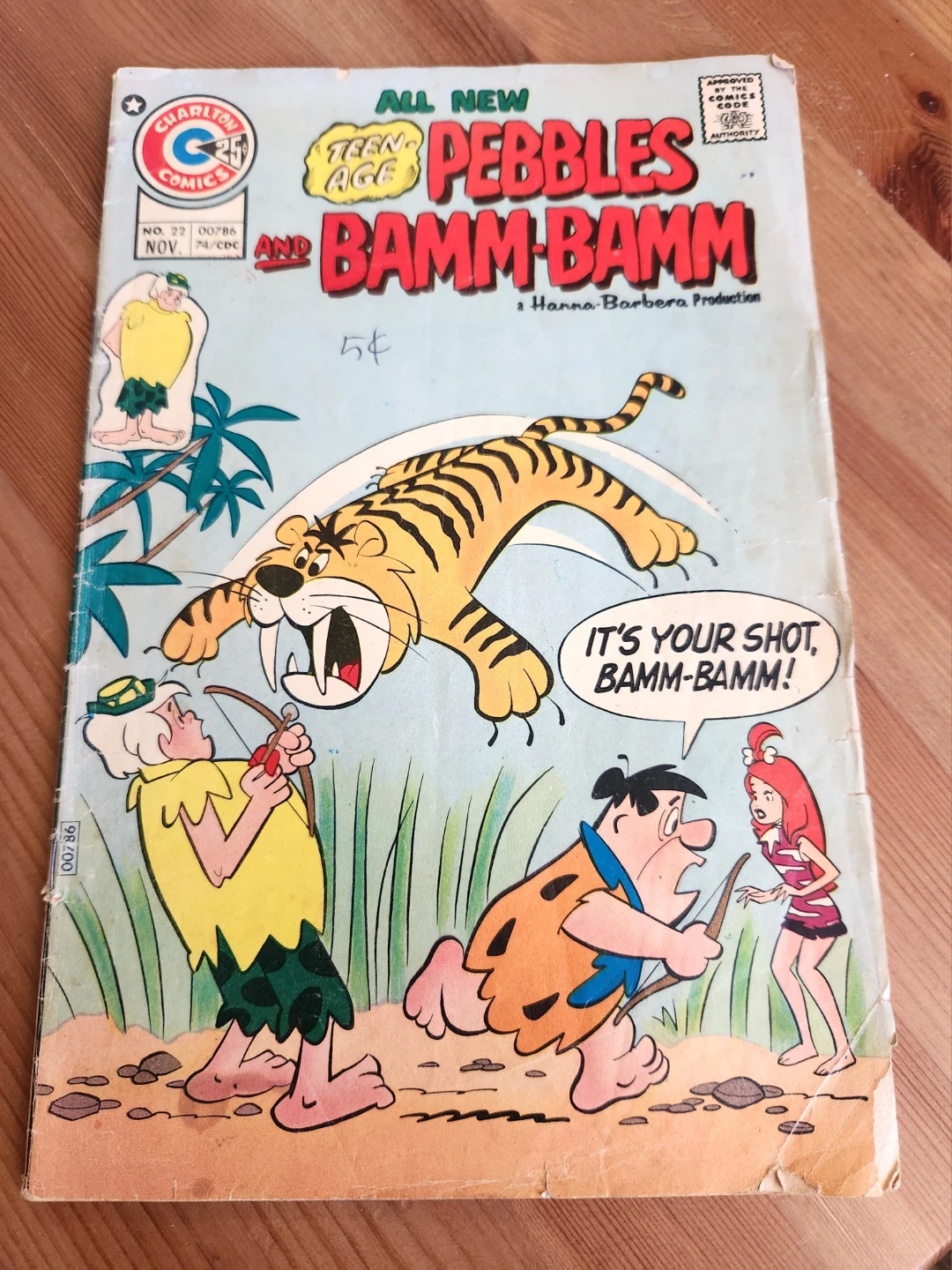 VINTAGE ~ '70s Pebbles & Bam Bam Collectibles Comic