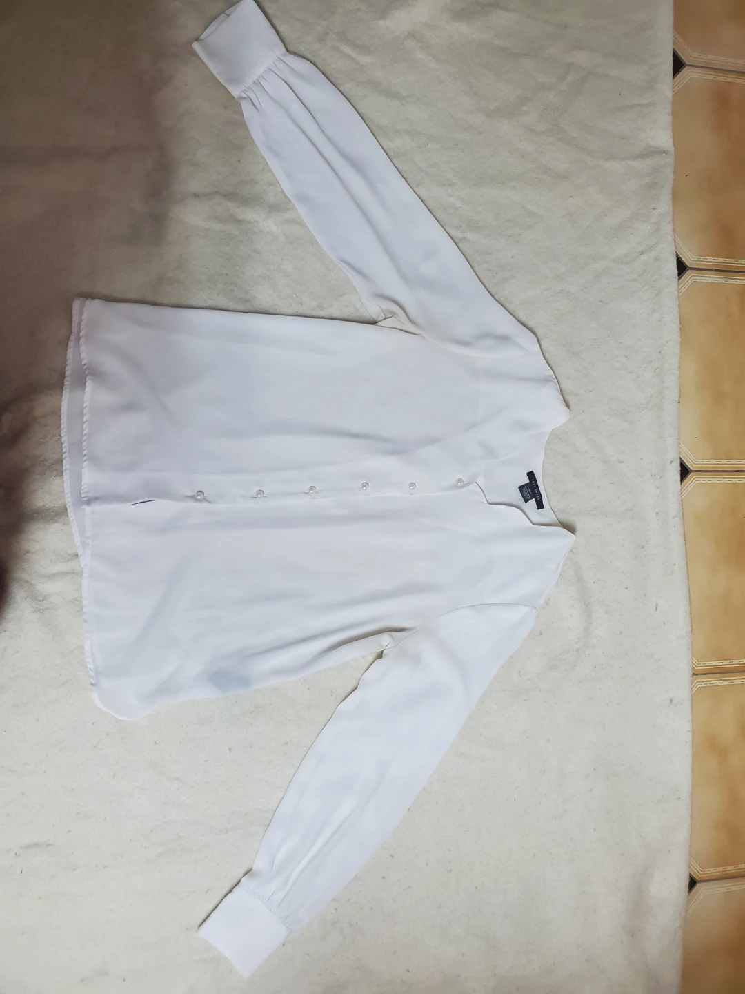 White Long Sleeve Blouse