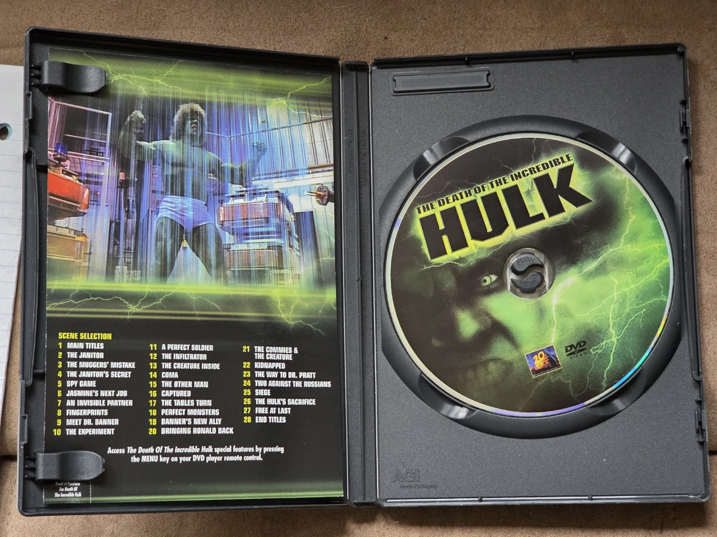 The Death of the Incredible Hulk DVD - photo 3