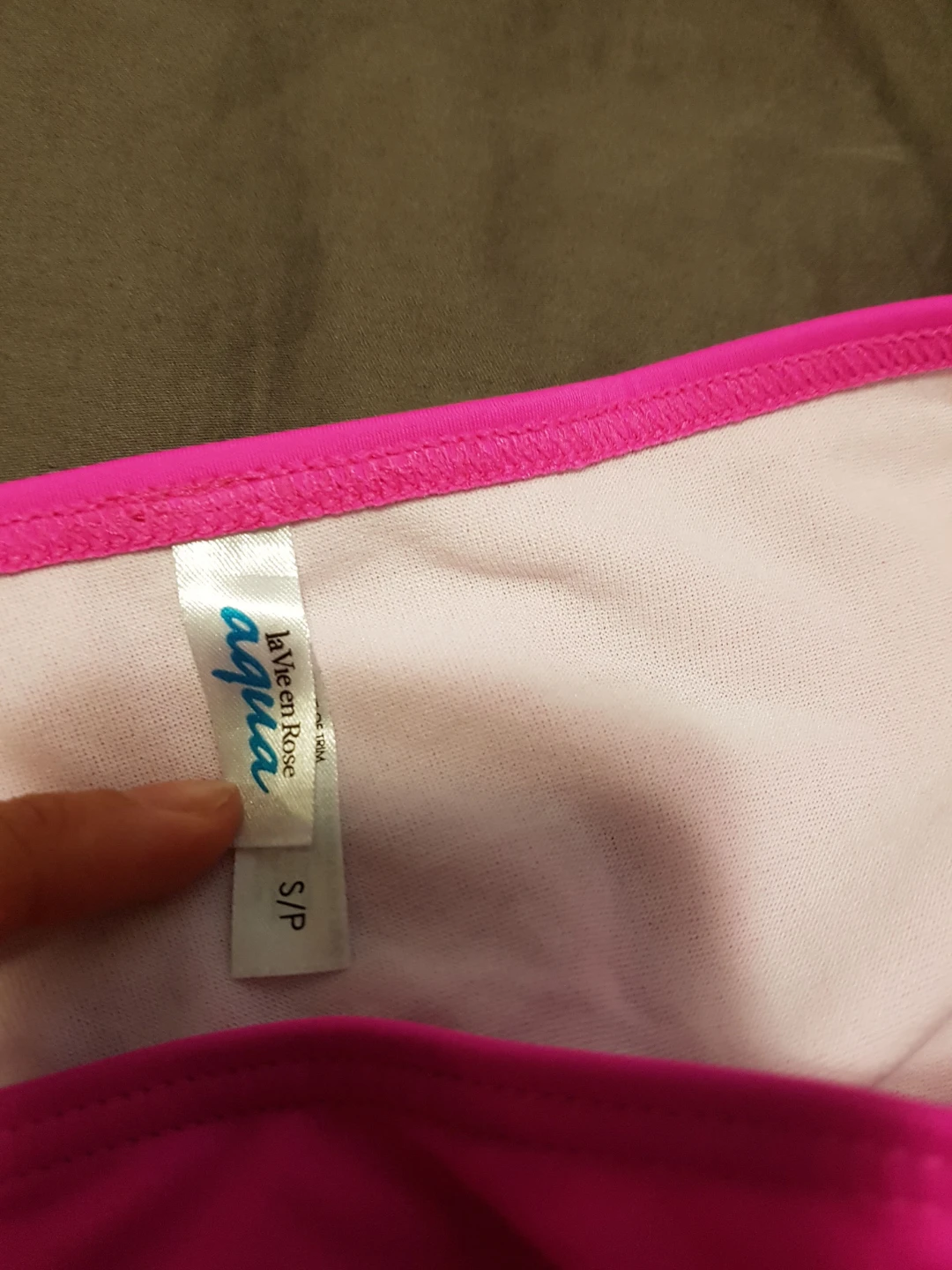 La Vie en Rose Aqua Bikini Swimsuit Size S/P - photo 3