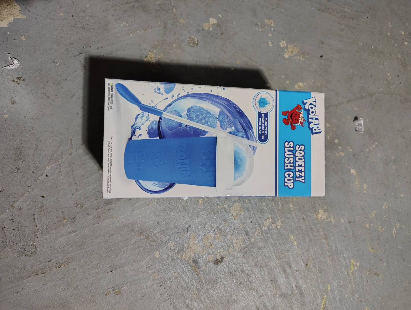 Kool-Aid Squeezy Slush Cup with Straw