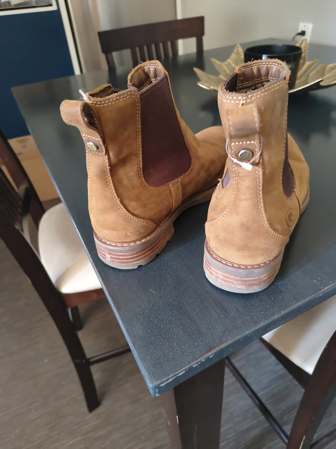 Ariat Brown Suede Chelsea Boots - photo 2