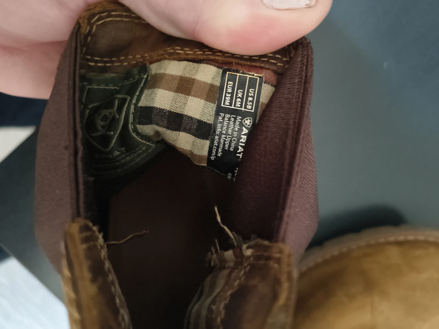 Ariat Brown Suede Chelsea Boots - photo 3