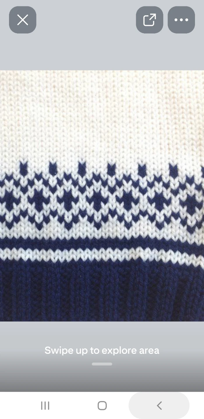Fair isle hand knit sweaters for children and adults - photo 2