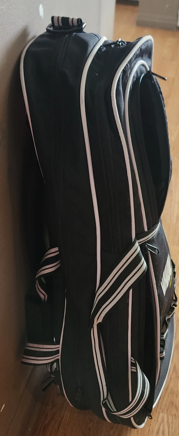 WHACKK Black Backpack for tennis racket