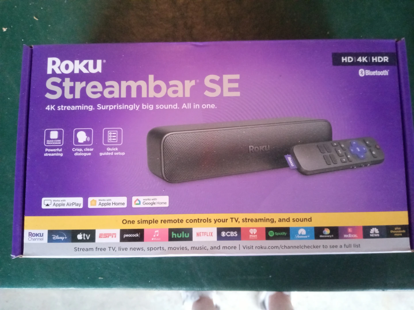 Roku Streambar SE 4K Streaming Device