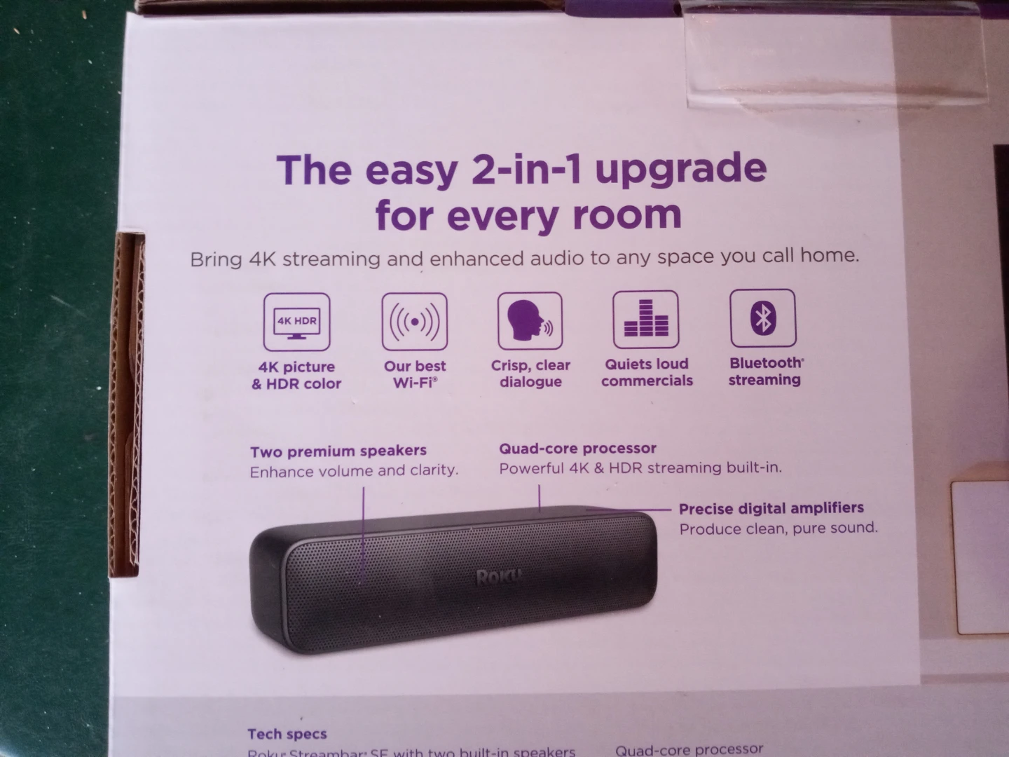 Roku Streambar SE 4K Streaming Device - photo 3