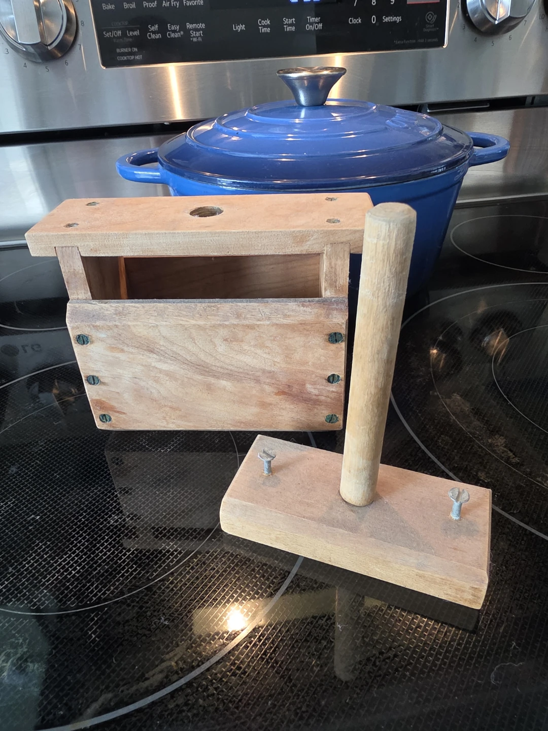 Antique Butter Press - photo 2