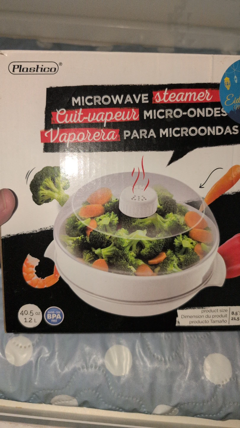 Plastico Microwave Steamer 🌱