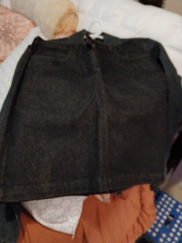 Blue Point Denim Jacket and Skirt Set - photo 3