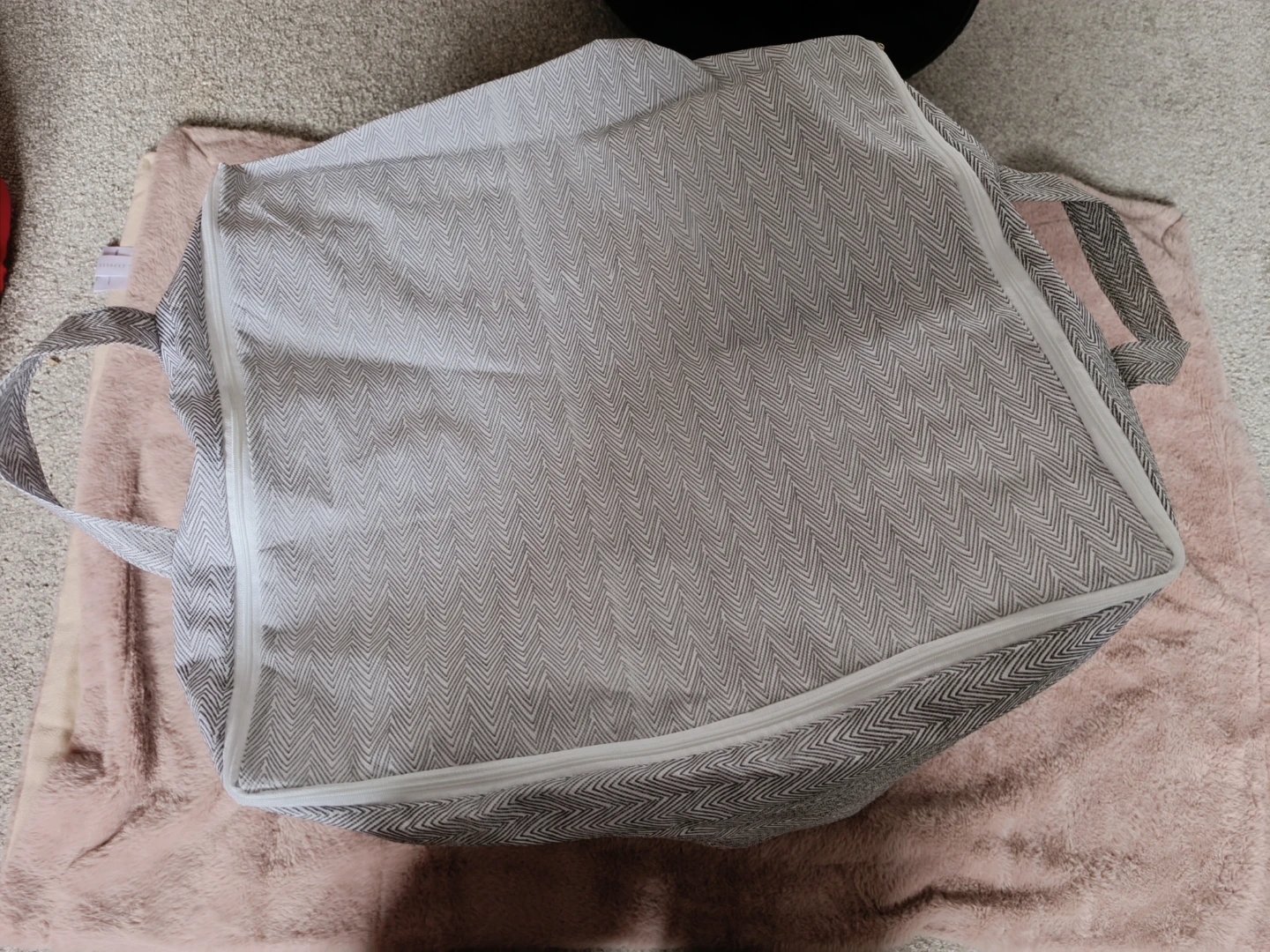 Storage Bag with Zipper and Handles - photo 2