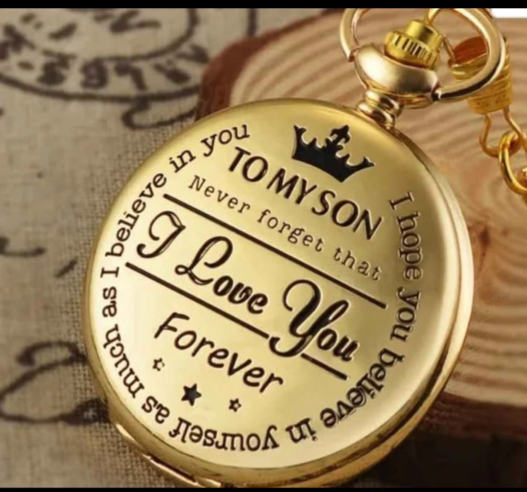 Pocket Watch for Son 'I Love You Forever' - photo 2