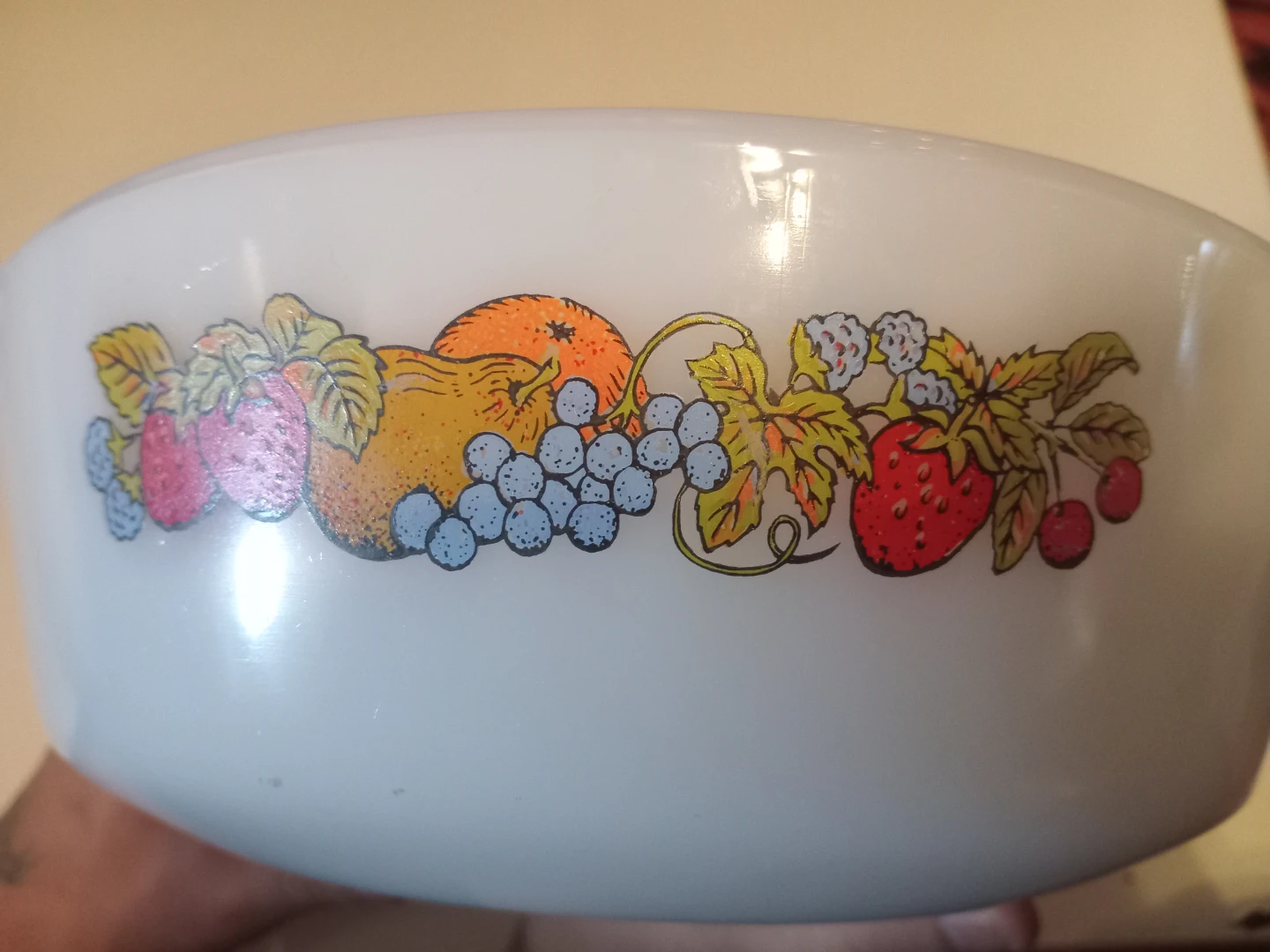 Vintage Pyrex Milk Glass Casserole Dish