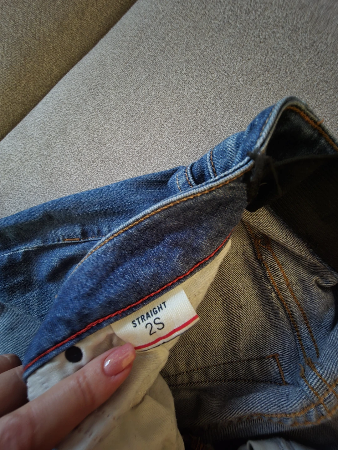 Levi's 505 Straight Leg Jeans Size 2S - photo 3