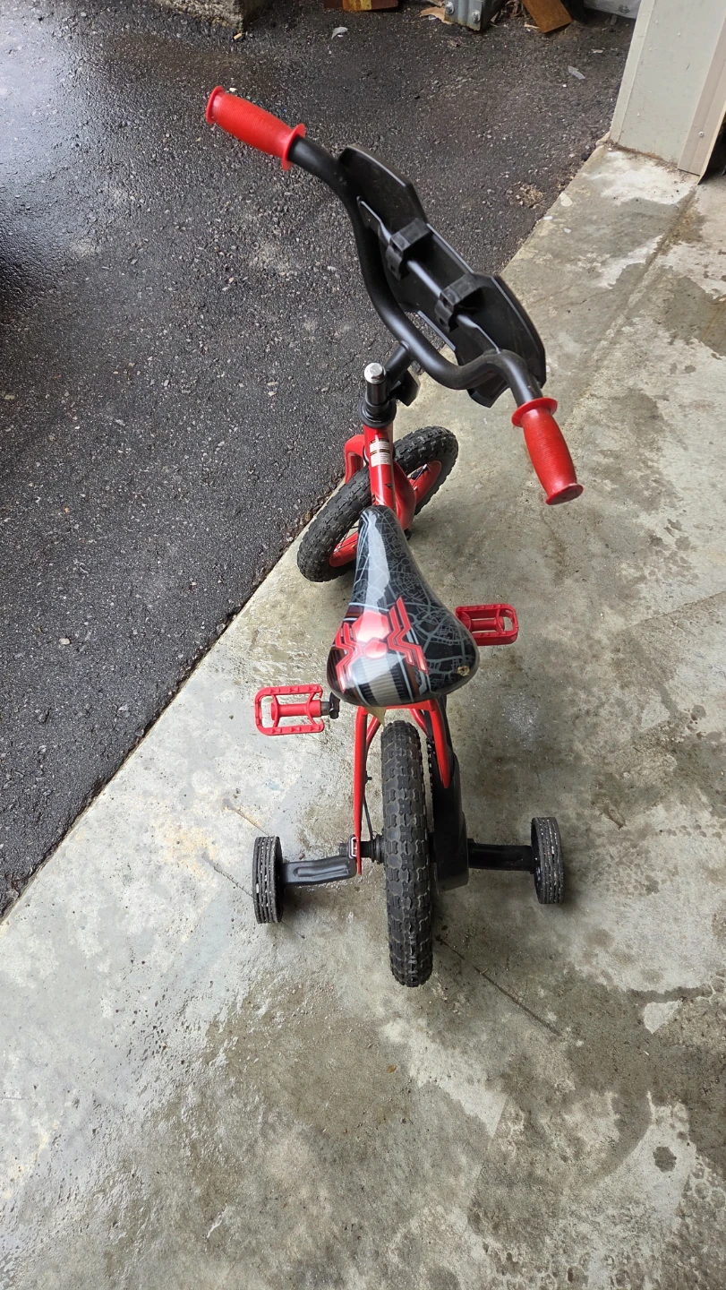 Red Kids Training Bike - photo 4