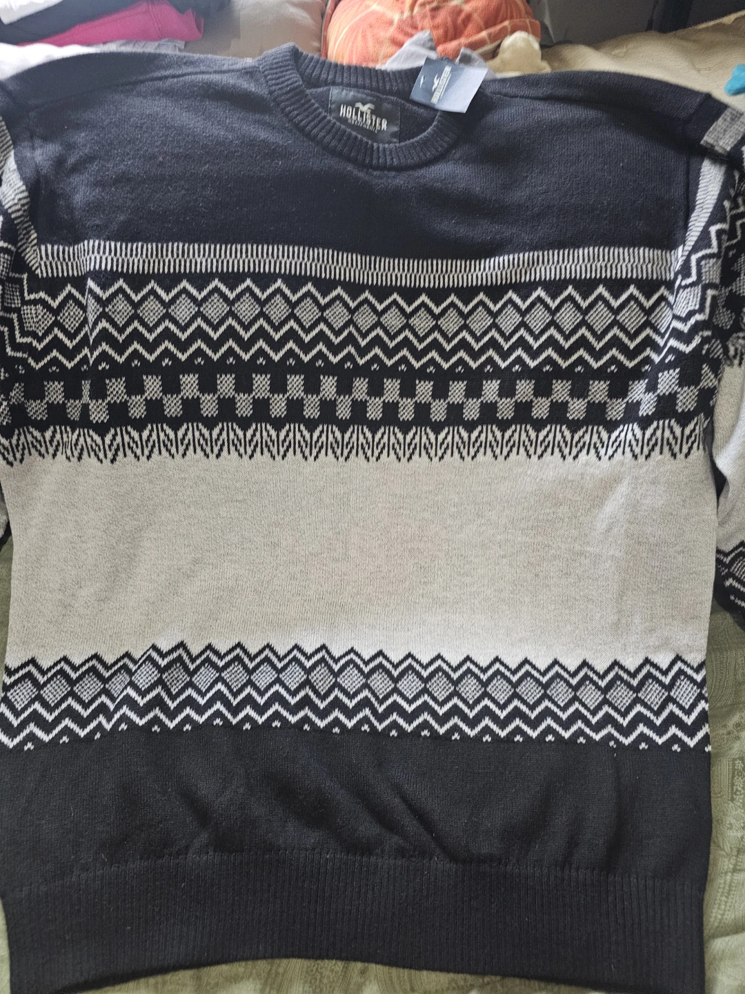 Hollister Crew Neck Sweater Size L