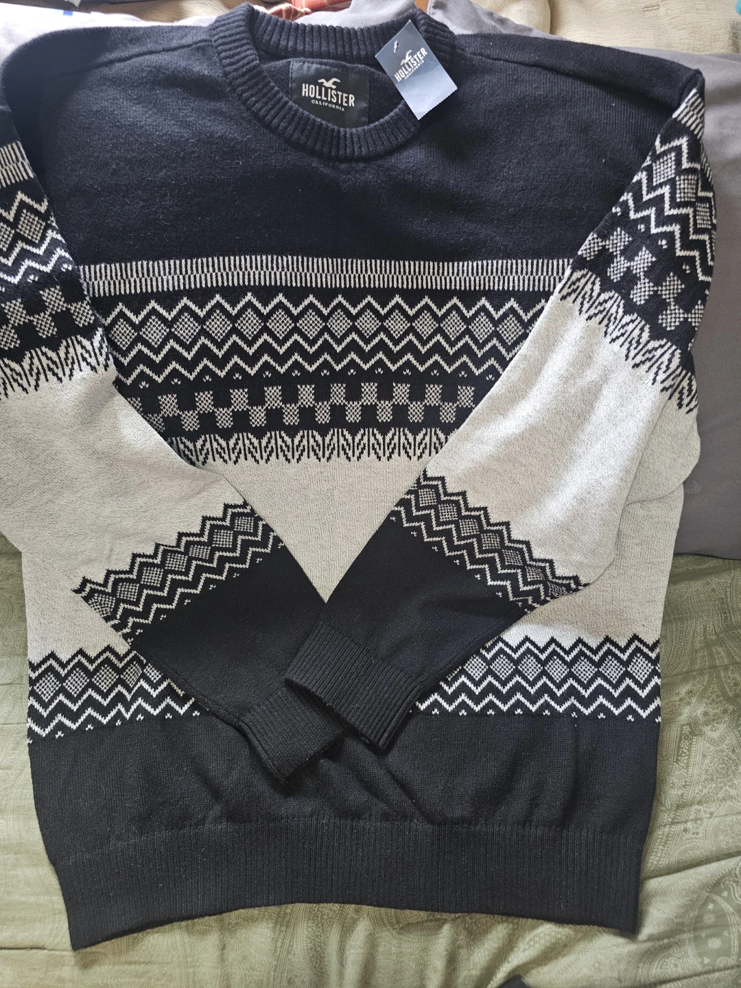 Hollister Crew Neck Sweater Size L - photo 2