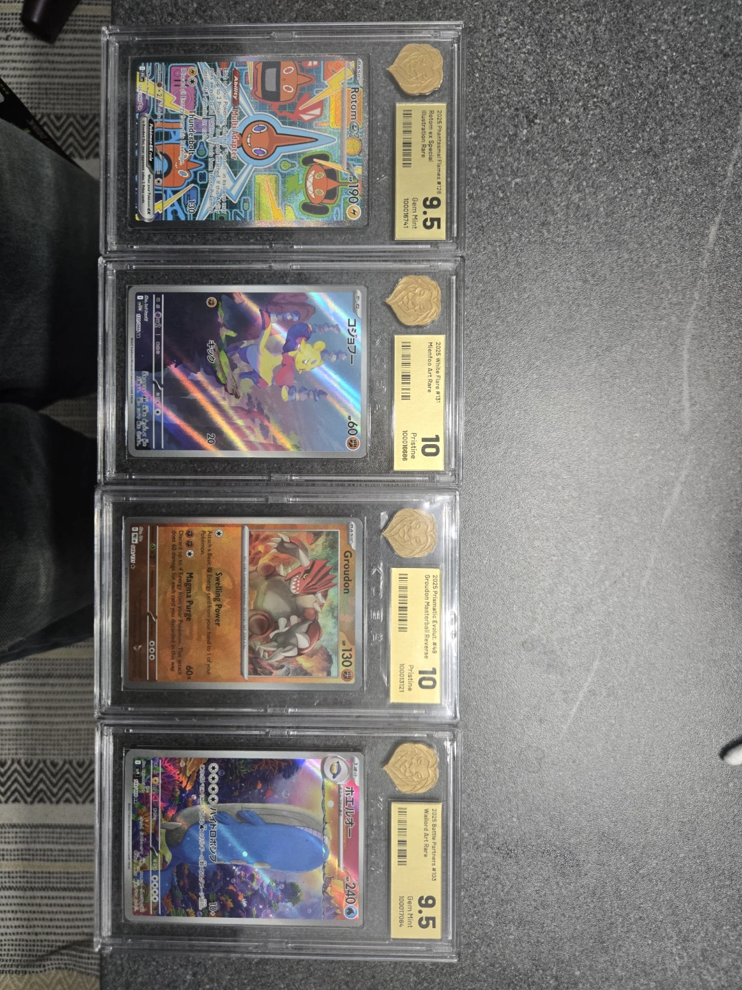 Graded Pokémon Cards
