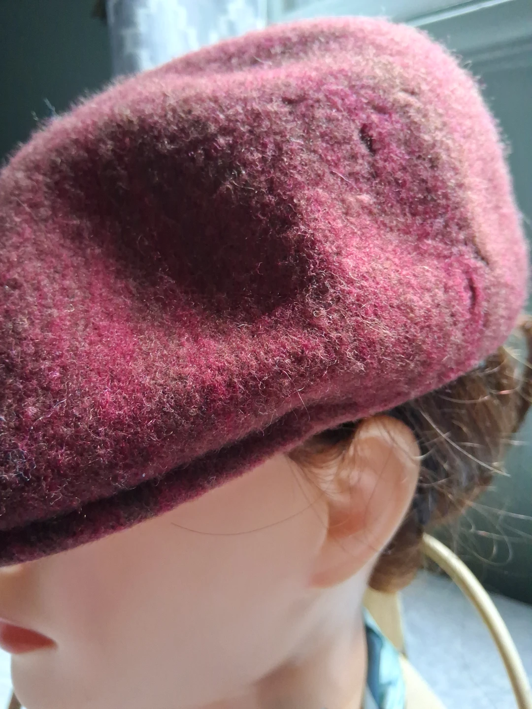 Kangol Beret Hat - Medium - Red Melange - photo 2