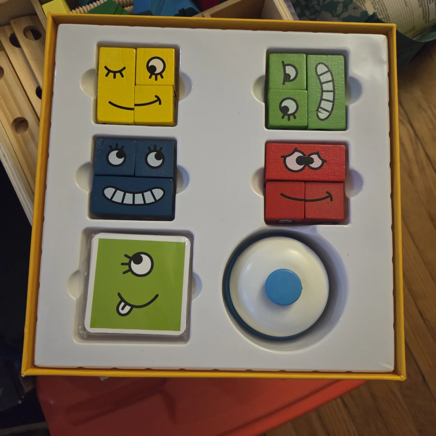 Expression Puzzle Building Blocks Preschool Puzzle Game - photo 2