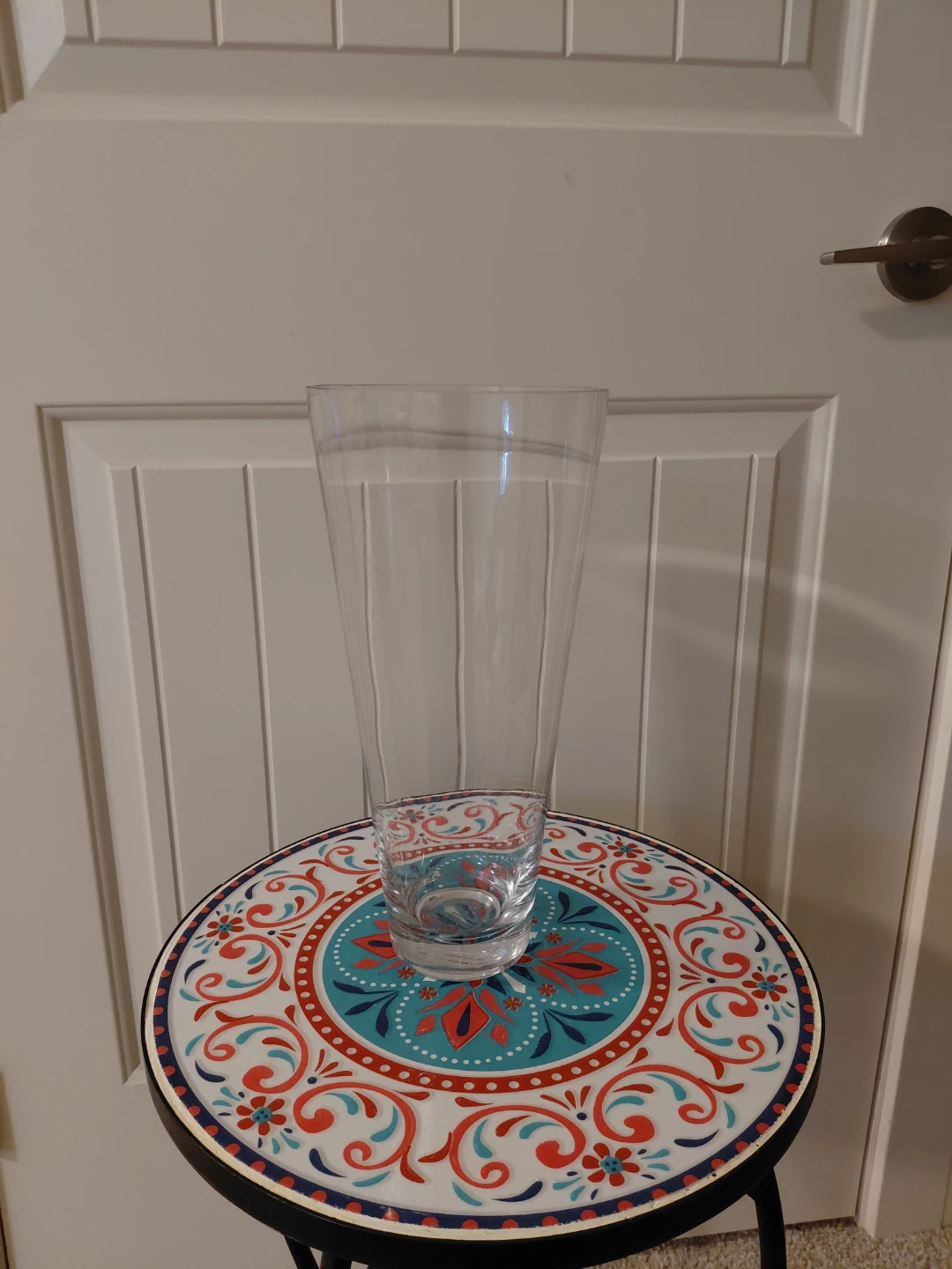 Clear Glass Vase