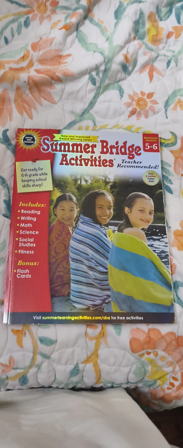 Summer Bridge Activities 5-6 Grade Workbook