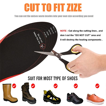 iHeat Remote Control Heated Insoles - photo 3