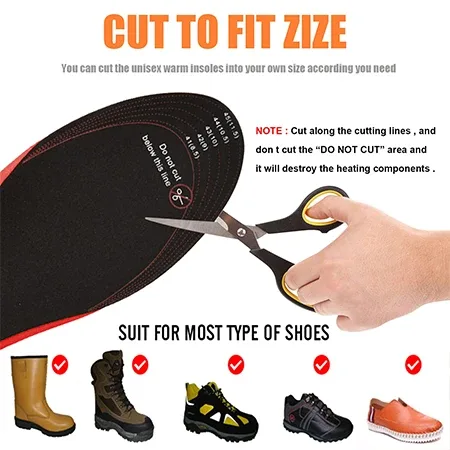 iHeat Remote Control Heated Insoles - photo 3
