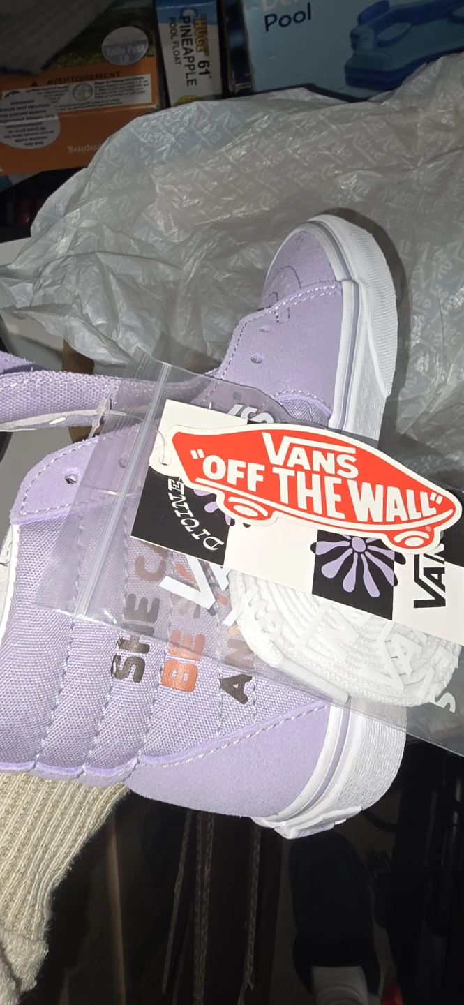 Vans "She Can Be Anything" Sk8-Hi Top Sneakers - Lilac - photo 5