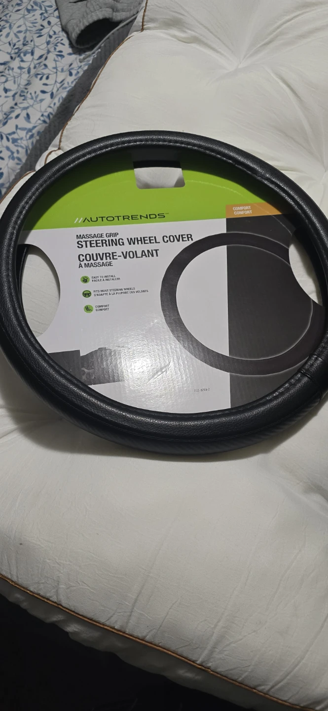 AutoTrends Massage Grip Steering Wheel Cover